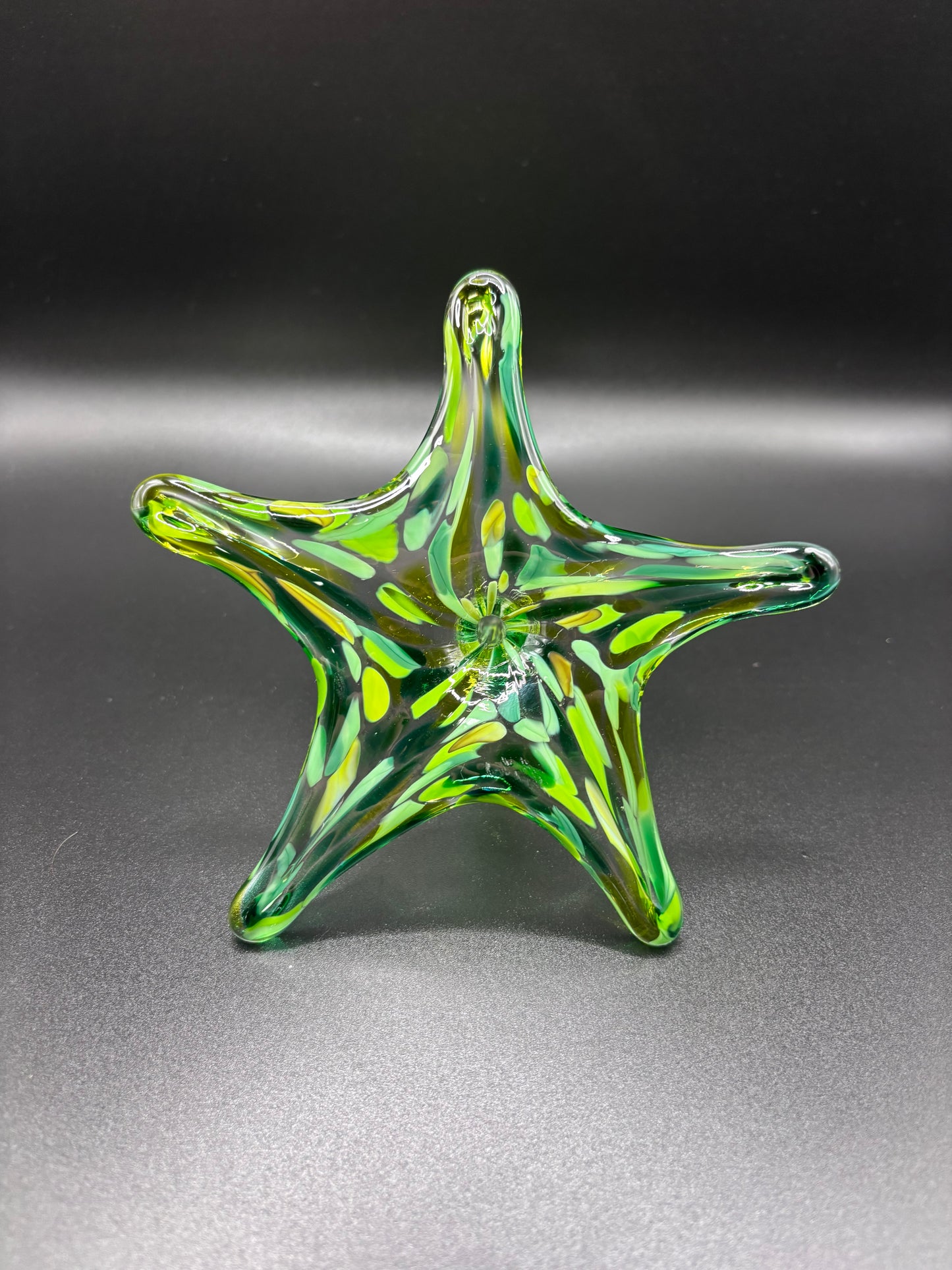 Green Starfish Ringholder