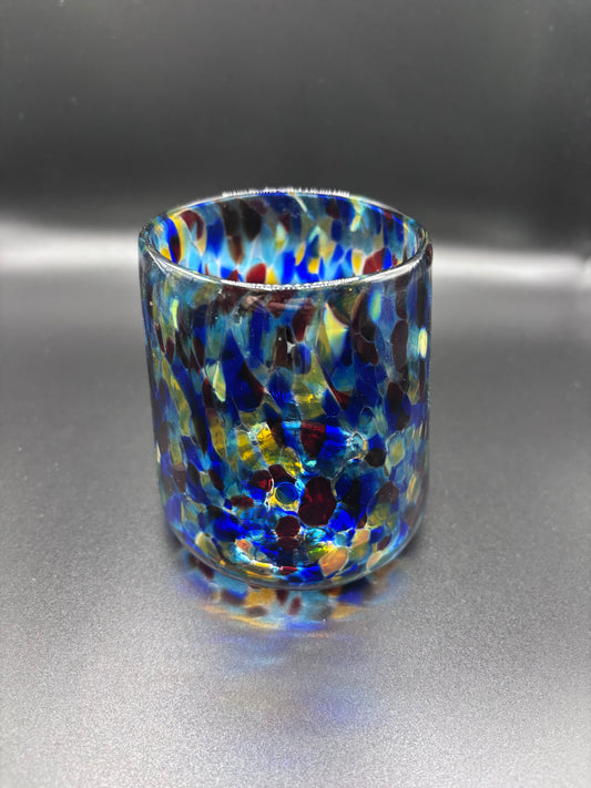 Peacock Mix Drinking Glass