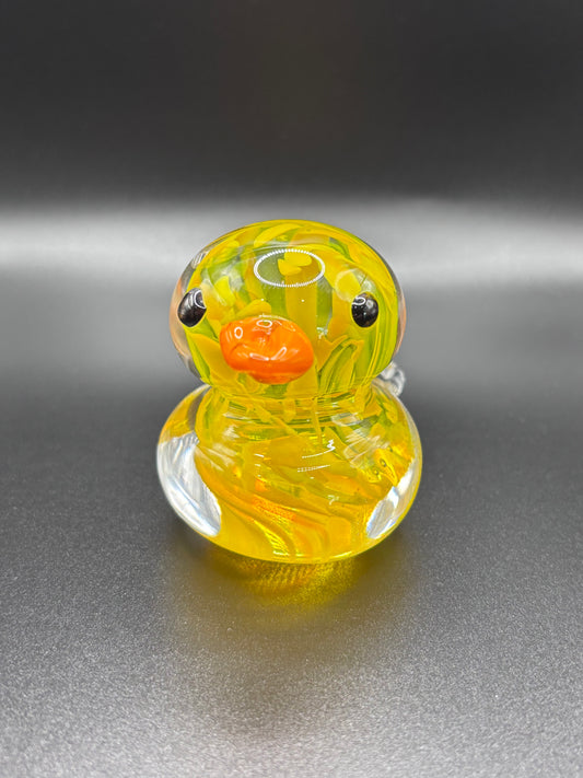 Glass Rubber Ducky