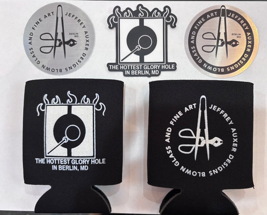 Koozie and Sticker Set