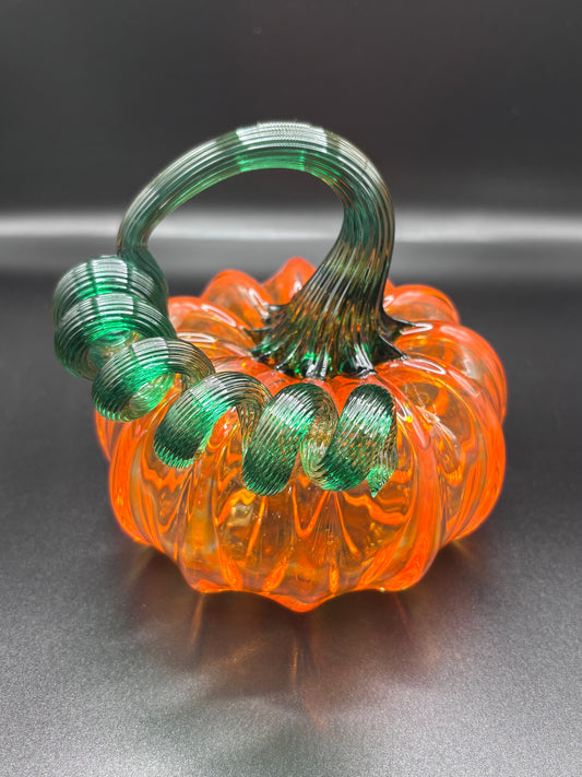 Transparent Orange Pumpkin