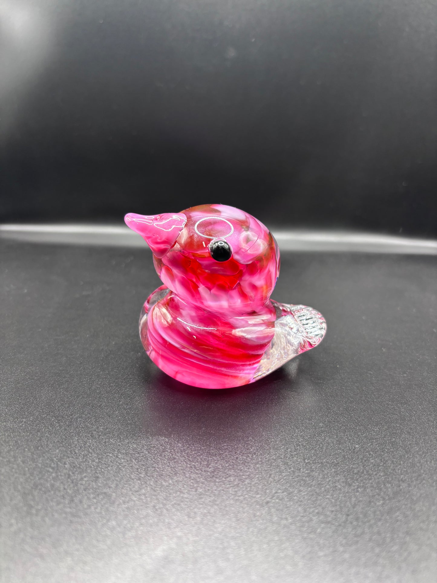Valentine's Day Glass Rubber Ducky