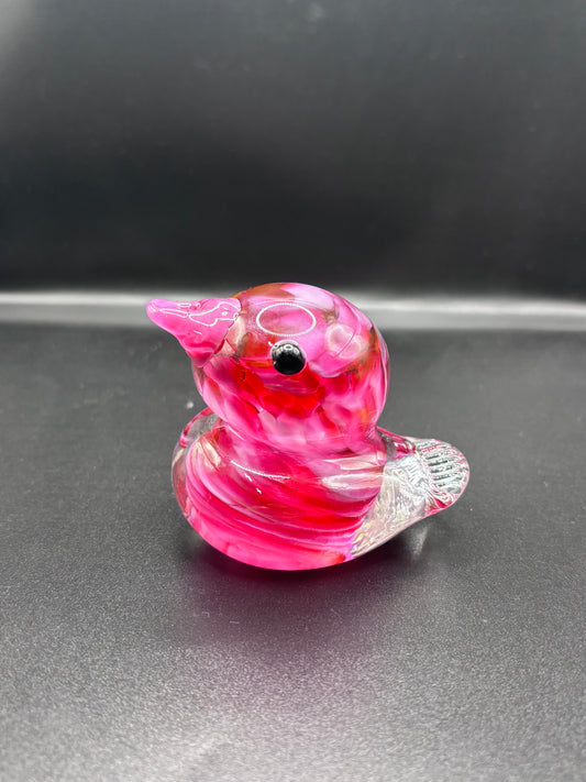 Valentine's Day Glass Rubber Ducky